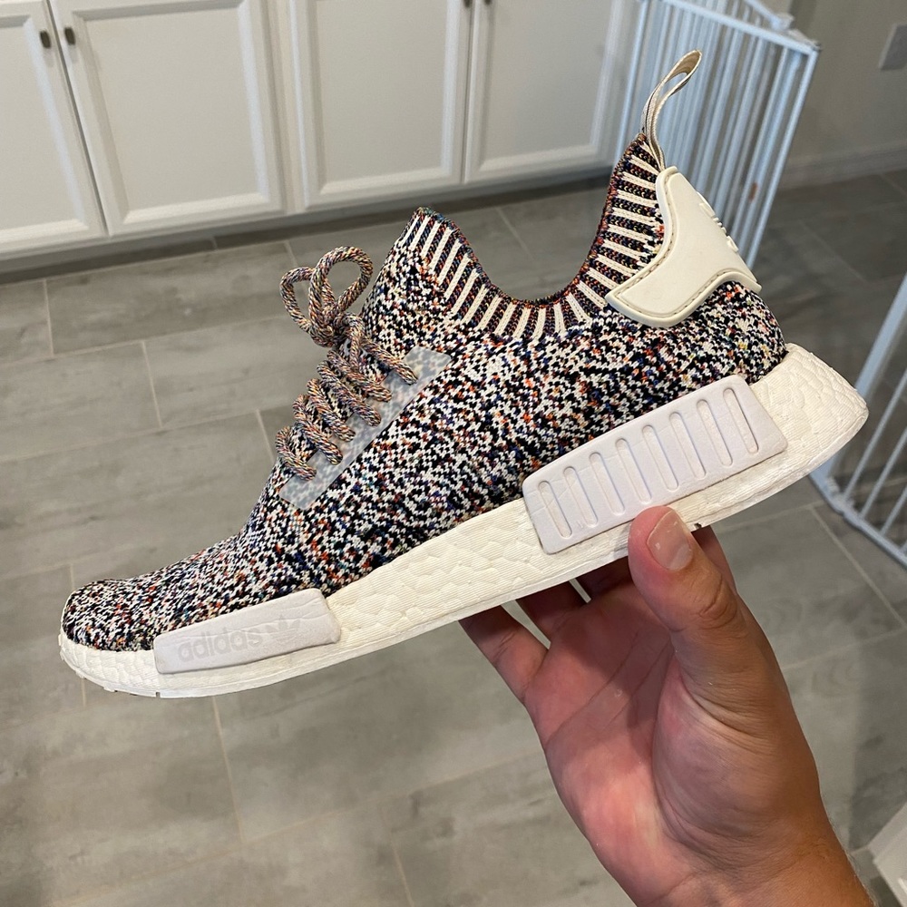 Adidas NMD No Signal Size 11 Static Rainbow 🌈 RARE